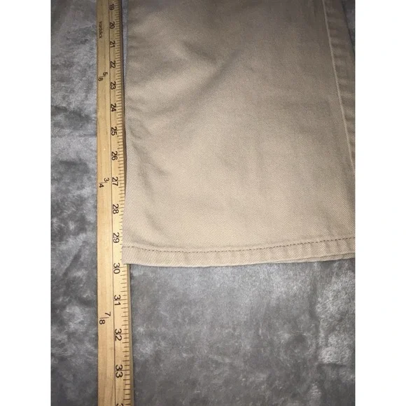 L.L. Bean 100% Cotton Men's‎ 1912 Tan Jeans 40x32 Classic Denim  Tan Jeans - Picture 4 of 12